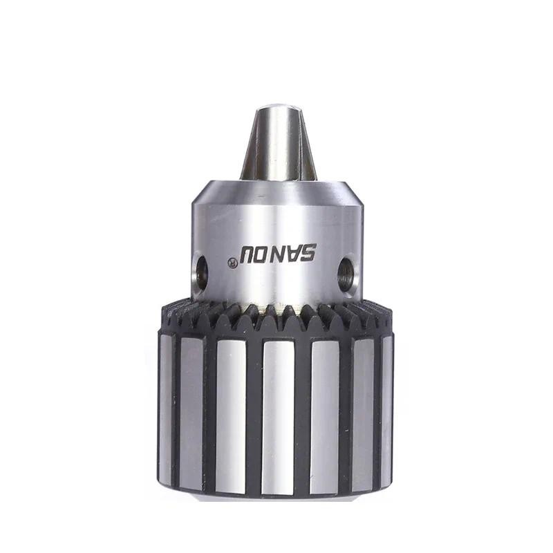 

OUIO B10 B12 B16 B18 B22 Drill Chuck Taper Thread Wrench Rotation Clamping Drill Chuck 5 13mm 16mm 20mm Wrench Chuck Heavy