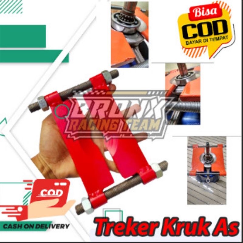 Treker Bearing kruk as mesin Alat lepas bearing kruk as