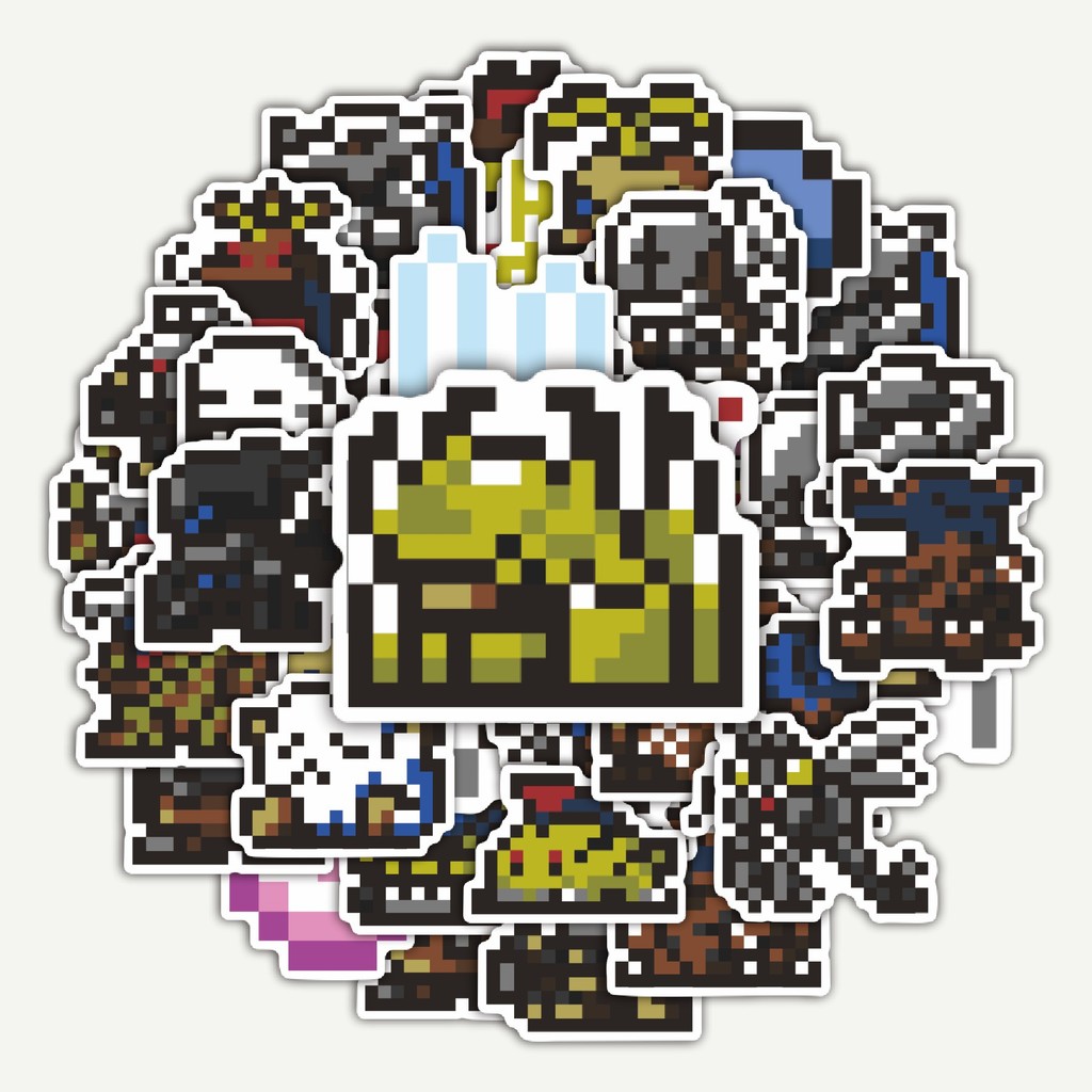 

Sticker Pack Stiker Pixel Digimon V61 | Sticker TUMBLR | Stiker LAPTOP KOPER HELM