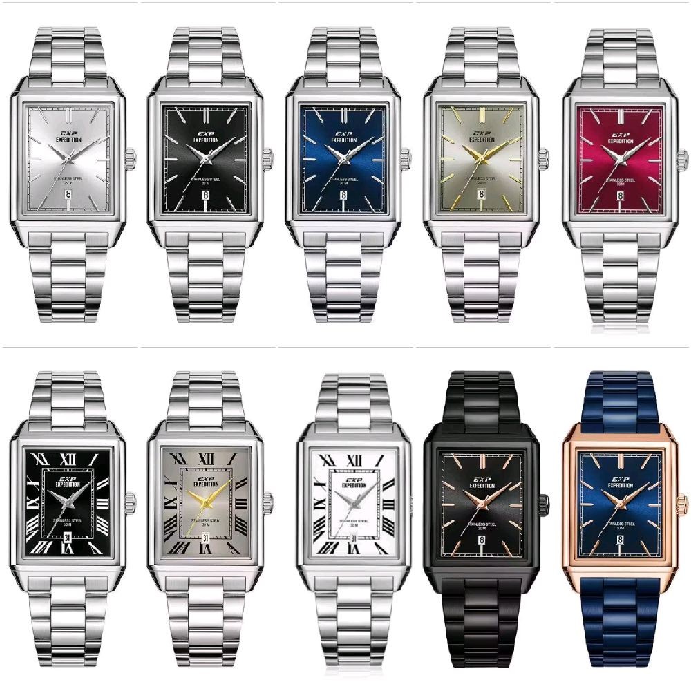 Jam Tangan Pria Expedition 6866 E6866 E 6866 Original