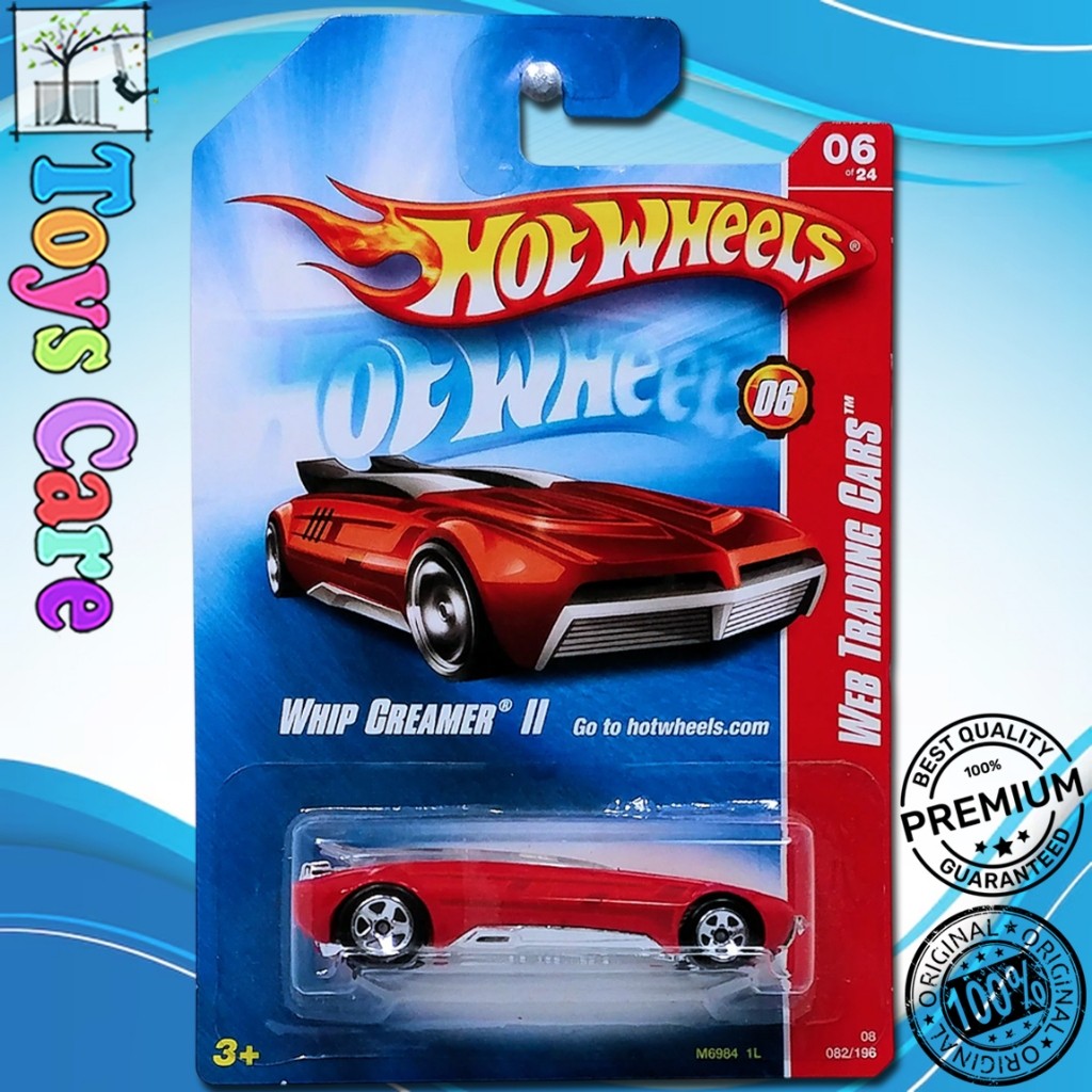 Hot Wheels Whip Creamer II Merah 2008 Web Trading Cars