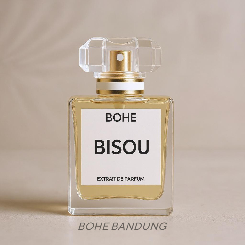 NEW BOHE BANDUNG Parfums Bisou - Woman - 30ml Extrait de Parfum - Terinspirasi Dari Bohe Bali
