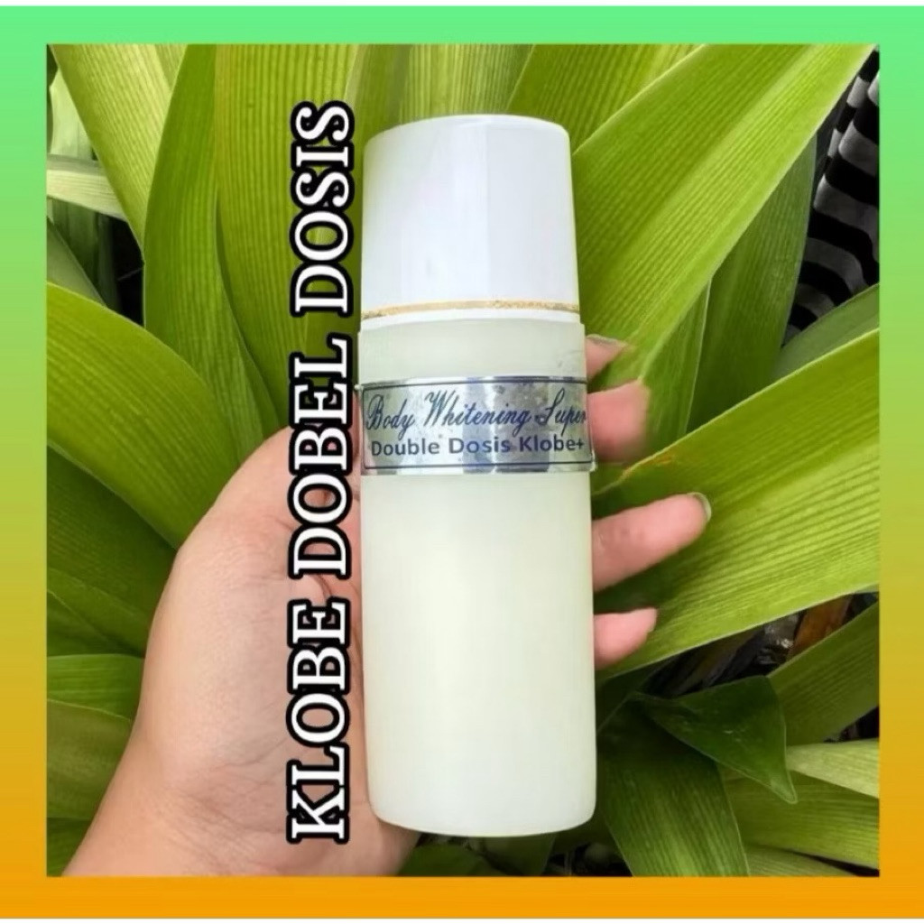 HB ANGGUR KLOBE + SUPER WHITENING PEMUTIH BADAN HANDBODY DOUBLE DOSIS DOSTING