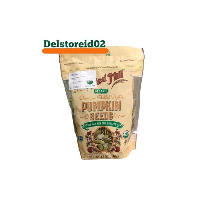 

Bob's red mill organic pumpkin seeds 340gr