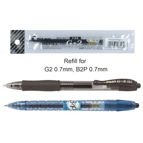 

PILOT Refill isi Pulpen G2 Cetek Gel Pen / G-2 0.7mm Asli Jepang