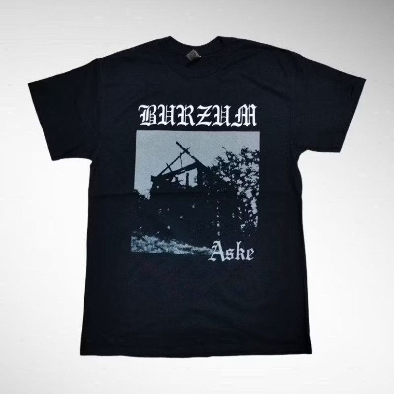 T-Shirt Burzum - Aske Bahan Cotton Combed 24s
