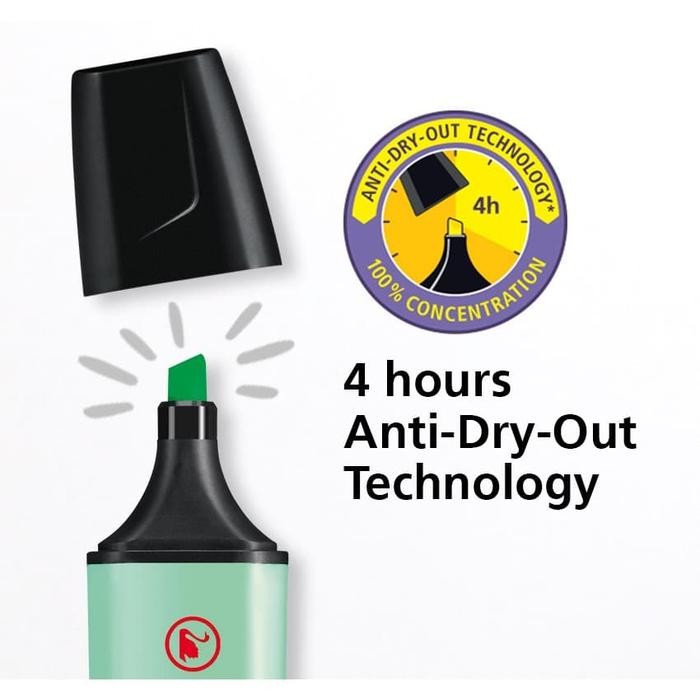 

STABILO Set 8 - BOSS Pastel point 88 Ungu Biru Pink Kuning Hijau