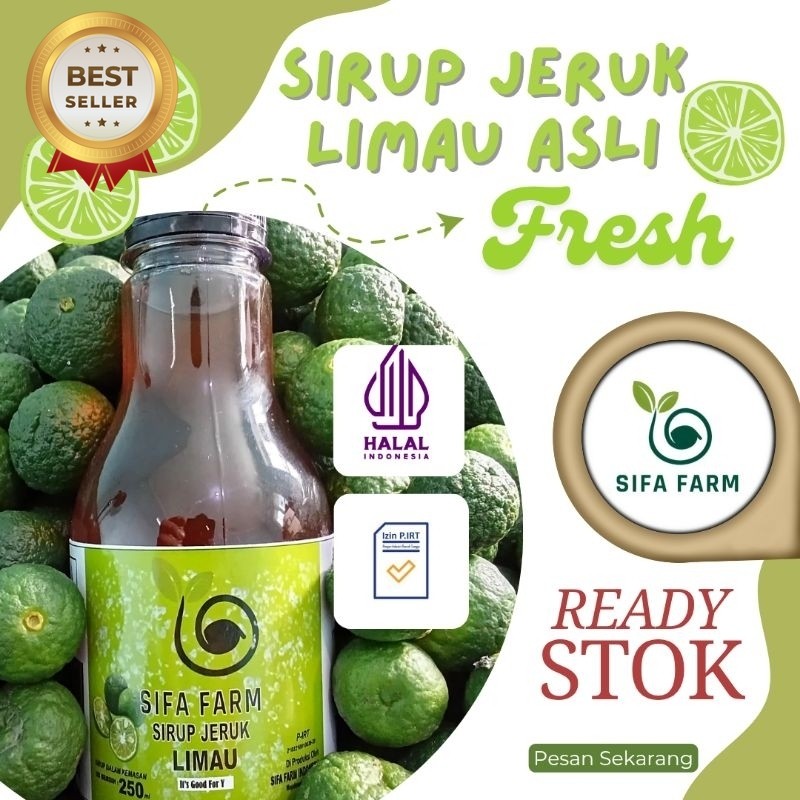 

SIFA FARM | Sirup Jeruk Limau Asli khas Majalengka 250 ml