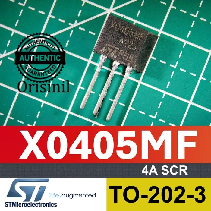 X0405MF 4A SCR TO-202-3 STMicroelectronics ORIGINAL