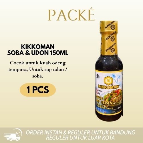 

Kikkoman Soba&Udon Soup Base/Saus Mie Jepang 150g