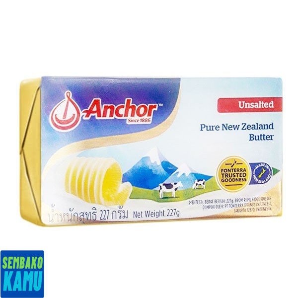 

Anchor Butter Unsalt 200 gr