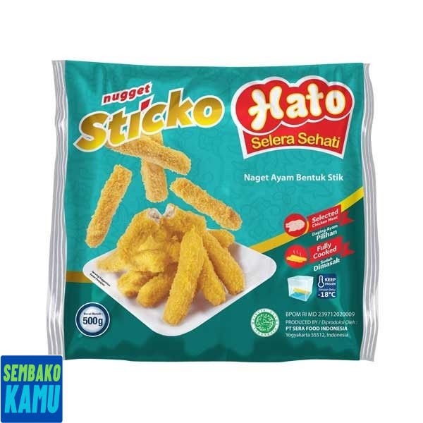 

Hato Nugget Sticko 500 gr