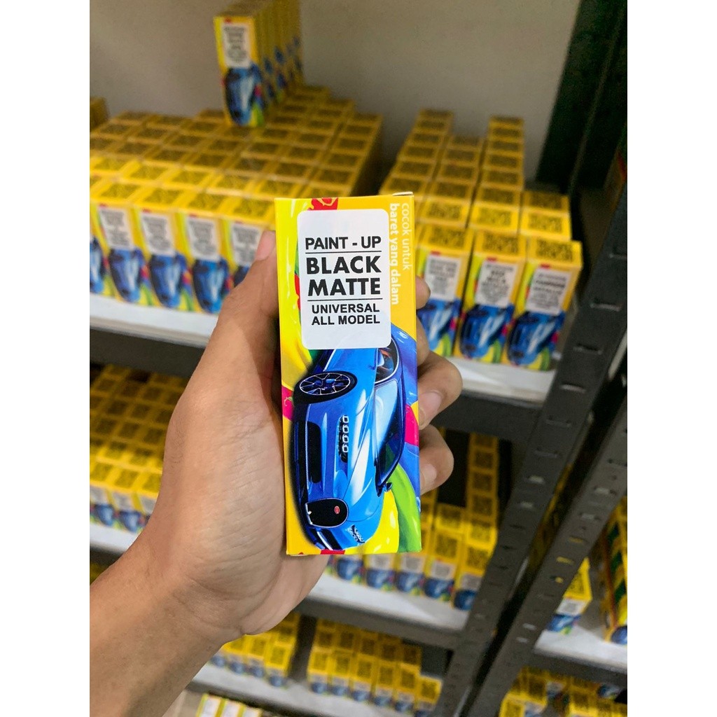 READY Cat Oles Penghilang Baret Mobil Warna Hitam Doff