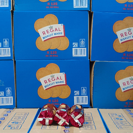 

(PER DUS) ISI 48PC Biskuit Regal 120gram / regal 120gr / marie regal 120 / biskuit marie regal