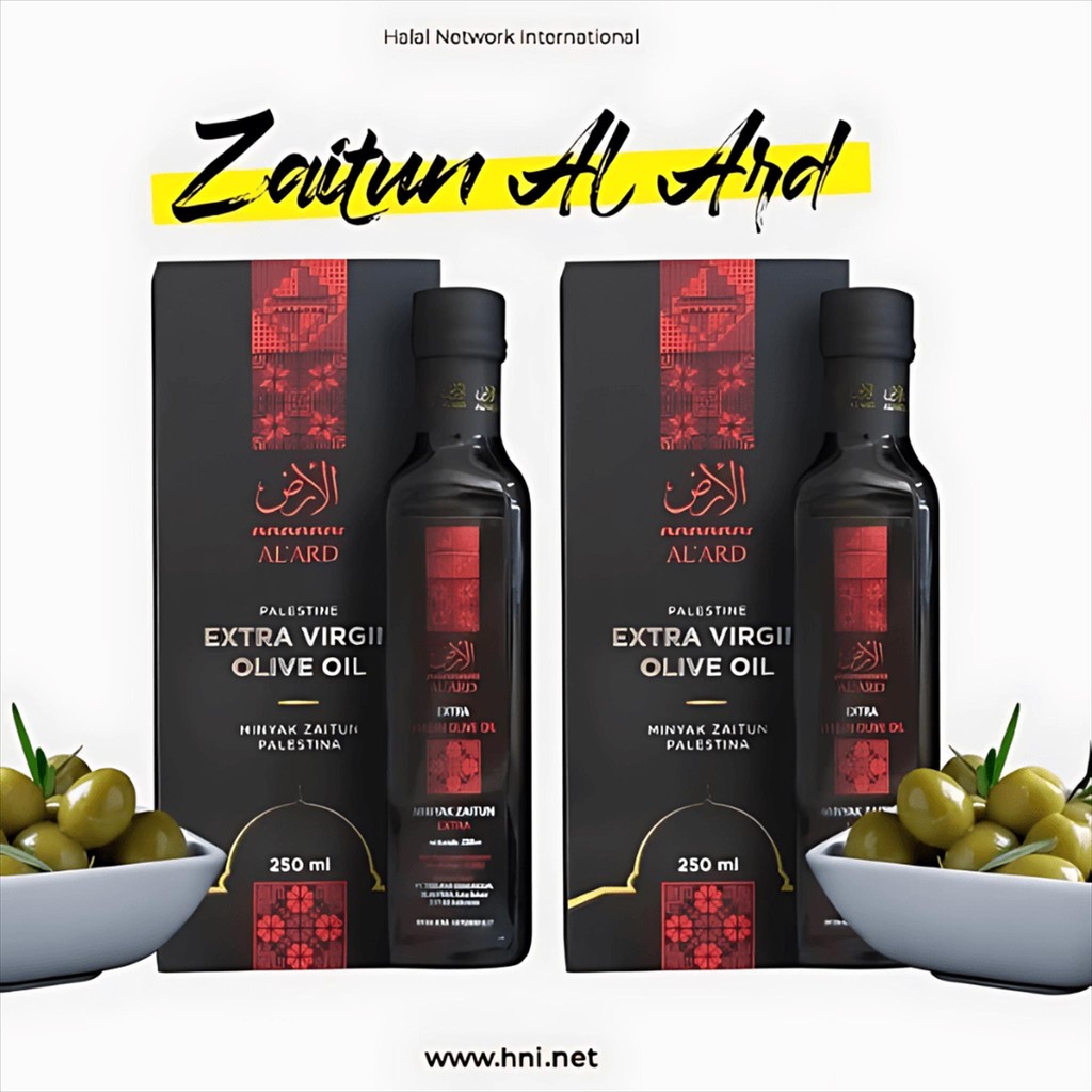 Minyak Zaitun Al Ard Extra Virgin Olive Oil 250ml – Zaitun Palestina Asli HNI