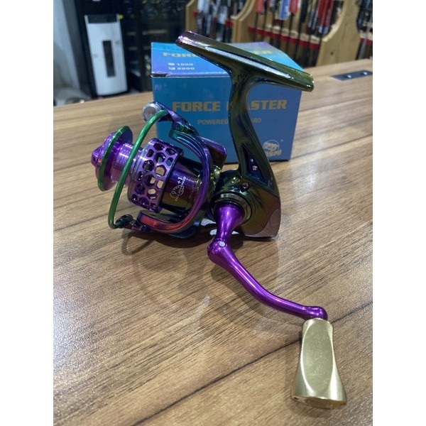ZONA PEMANCING - Reel Lizard Force Master 1000-6000 Spinning Anti Reverse