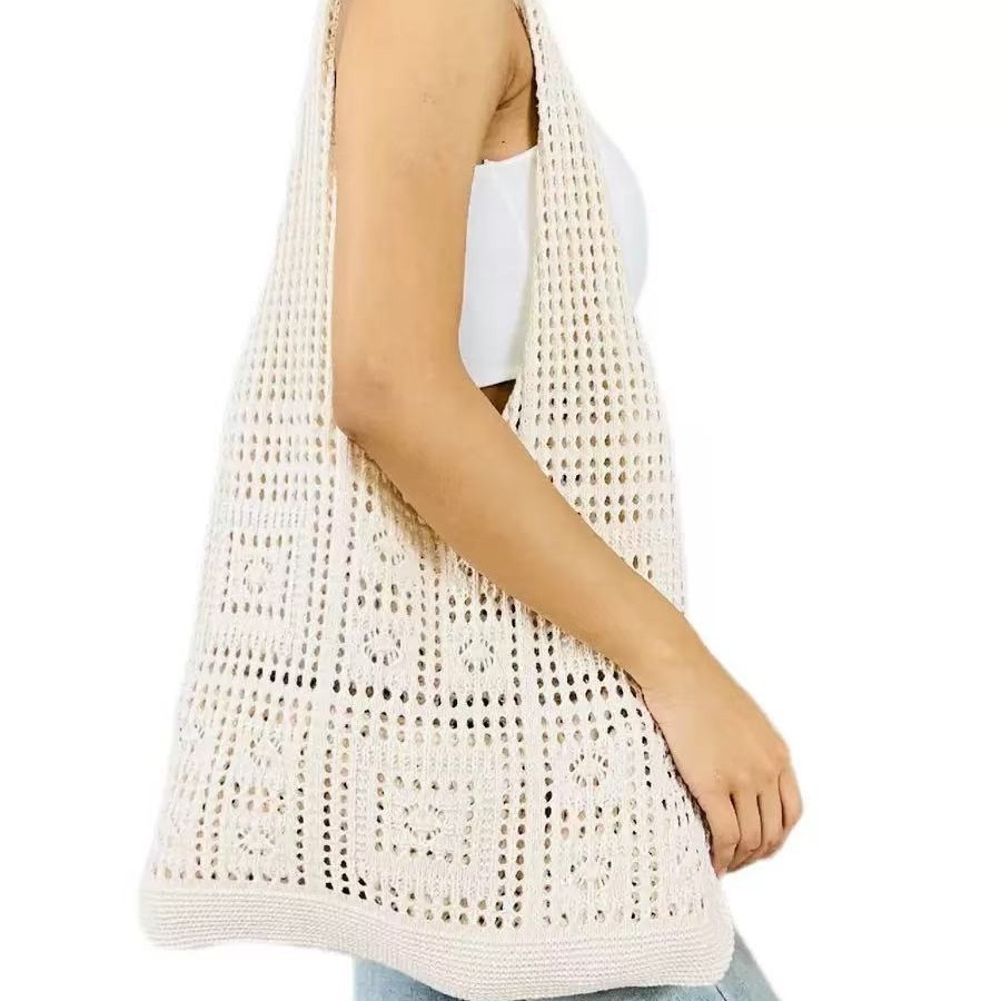 Tas Selempang Anyaman Rotan Sintetis Kulit Bag Tas hangout
