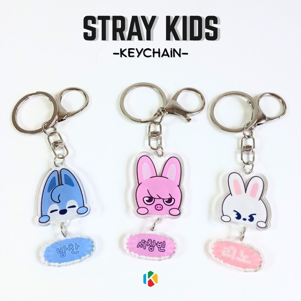 Keychain STRAY KIDS SKZOO STAY – Keychain KPOP - KPOP Merch - Stray Kids Merch A