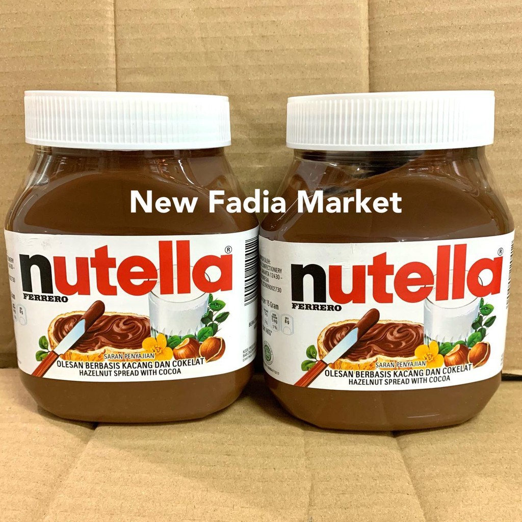 

1 KARTON 9pcs Nutella Chocolate Spread Selai Roti Coklat Hazelnut 680g