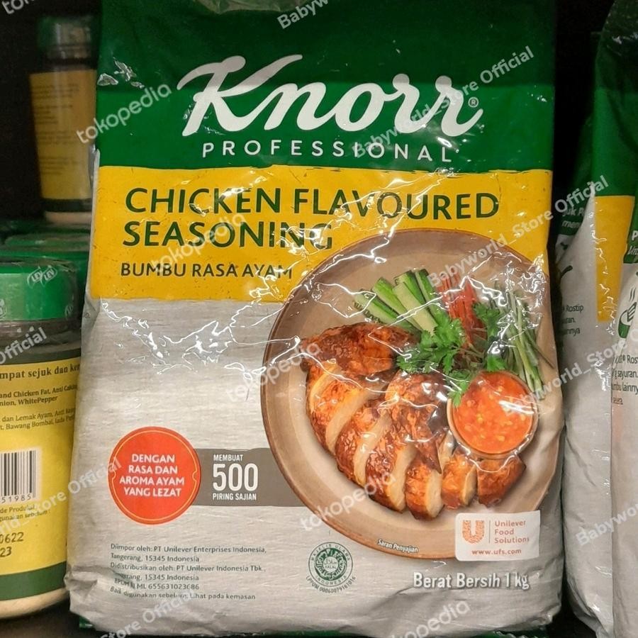 

Knorr Professional Chicken Flavoured Seasoning Bumbu Rasa Ayam 1kg