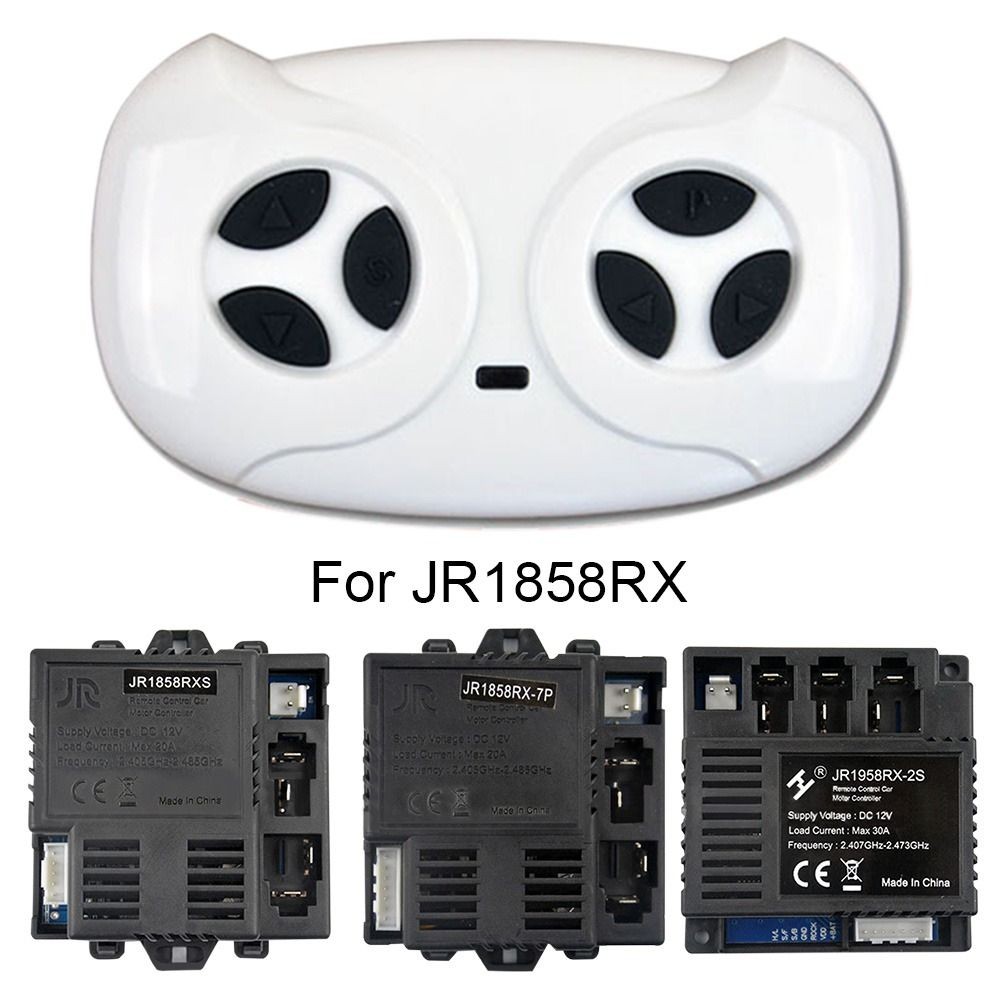 JR1858RX 12V Children's Electric Car Remote Control Car 2.4G Bluetooth RC Accessories for JR1858RXS 