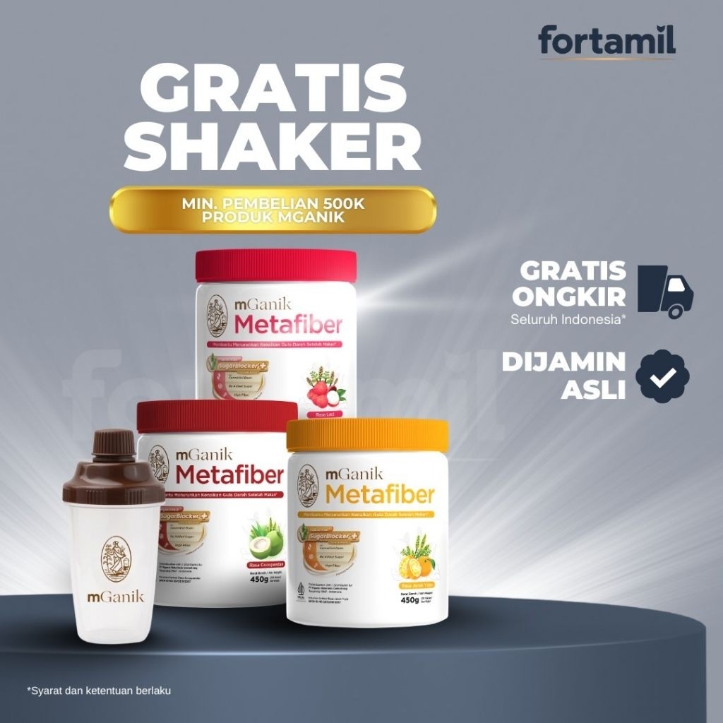 

Mganik Metafiber Diabetes Multigrain 3Peptide Jantung M Ganik Peptide