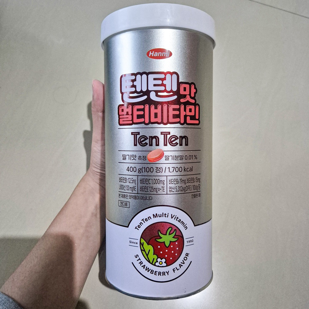 

(ORIGINAL KOREA) Tenten Original - Suplemen Penambah Tinggi Anak Rasa Strawberry (100pcs)