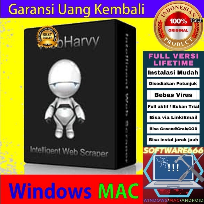 Software Web Scrapper: SysNucleus WebHarvy 6.2 [WIN] - SOFTWARE - APLIKASI - PC