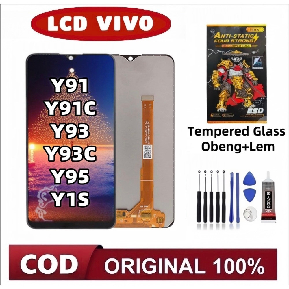 【ORIGINAL】LCD VIVO Y91c Y95 Y91 Y93 Y1S FULLSET TOUCHSCREEN /LCD HD VIVO ORIGINAL 100% /FULL SET
