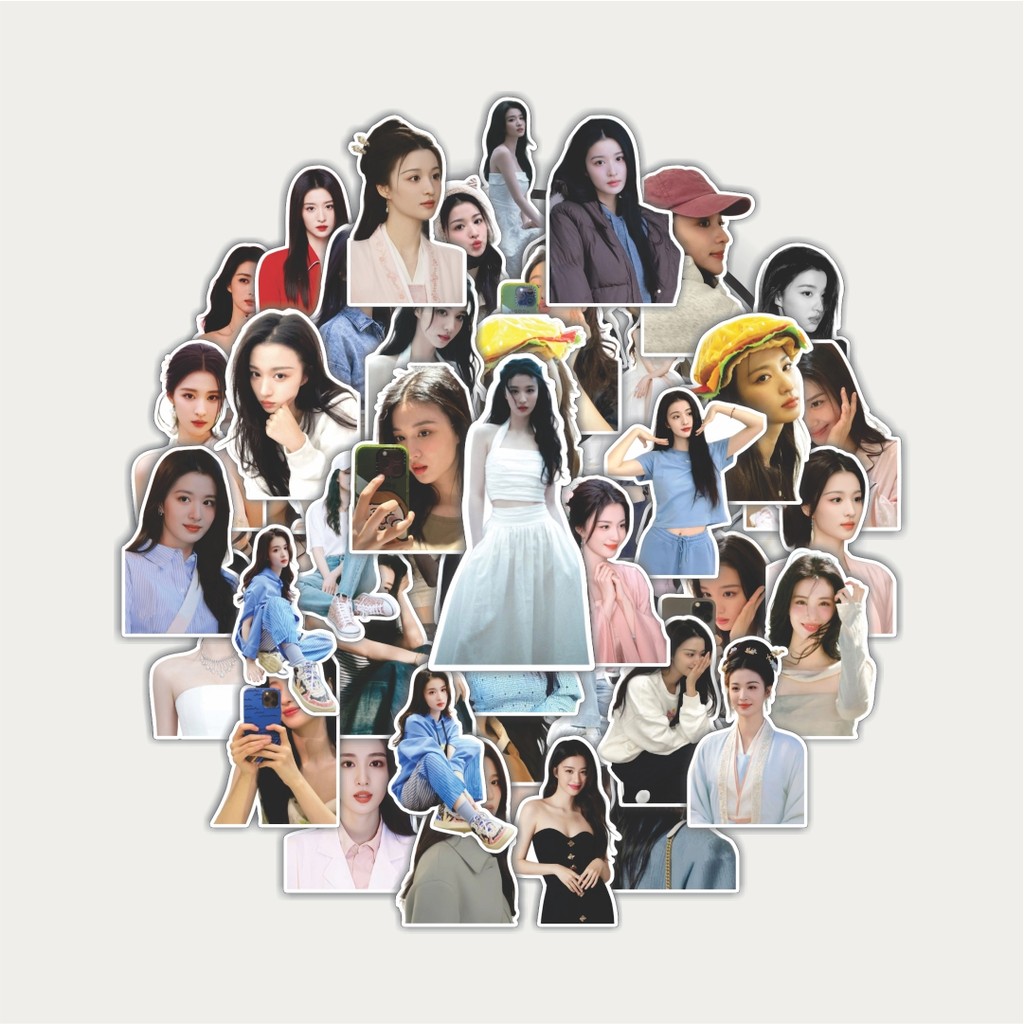 

Sticker Pack Stiker Aktris Wang Churan | Sticker TUMBLR | Stiker LAPTOP KOPER HELM