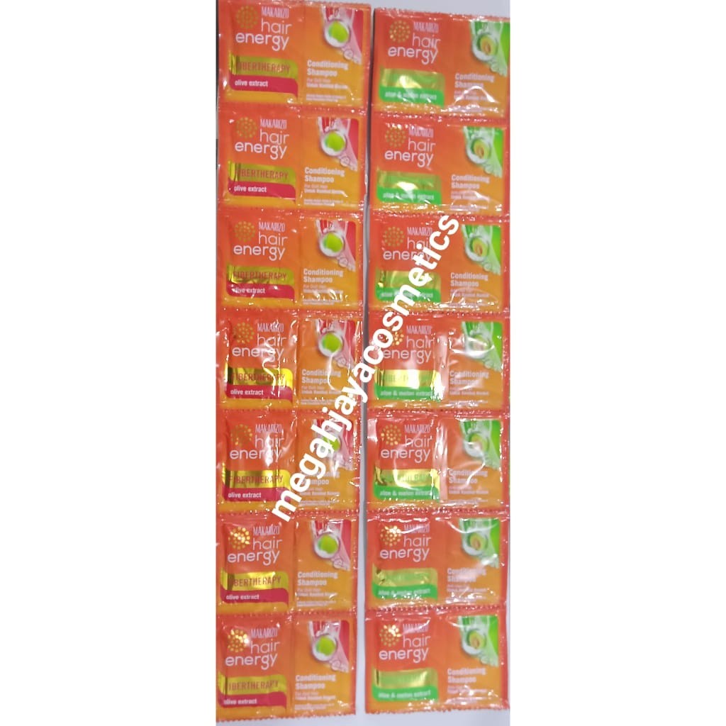 Makarizo Hair Energy Shampoo Sachet Renteng