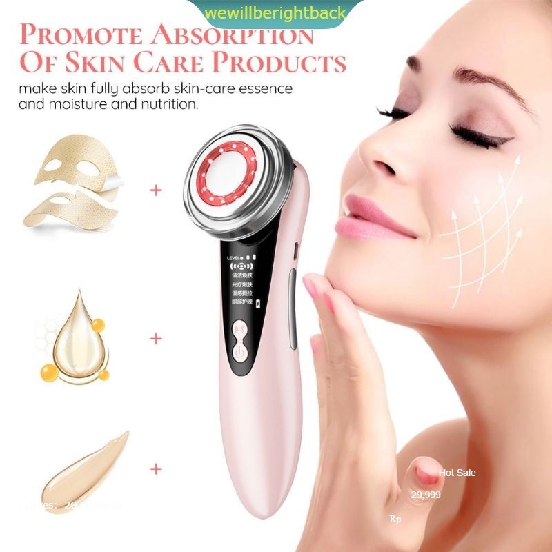 alat tirus wajah penirus wajah detox ultrasound rf Setrika wajah Alat pijat wajah Rf hifu detox A MA