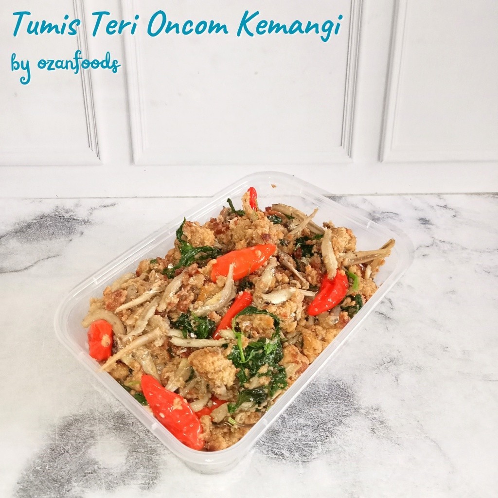 

Tumis Teri Oncom Kemangi