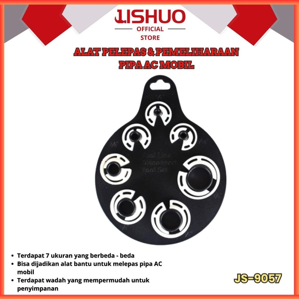 PENGHILANG PIPA MINYAK / AKSESORI ALAT PERBAIKAN AC MOBIL 7PCS  JS-C9057