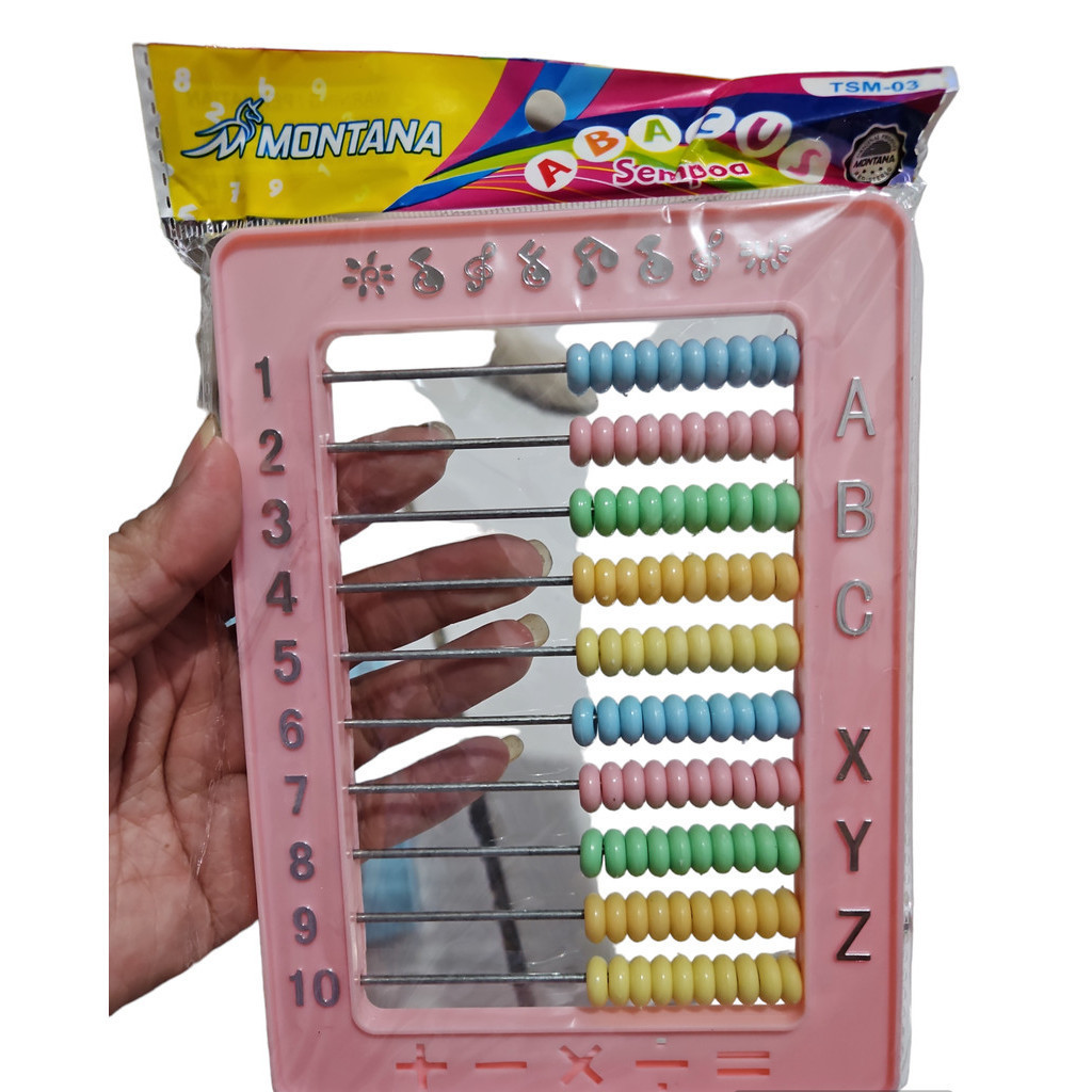 

ACEH.BA 130833 sempoa berhitung/ ANAK MAINAN EDUKASI ANAK