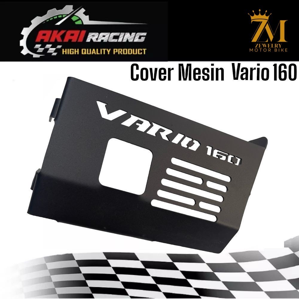 [ZM] Cover Pelindung Mesin Motor Vario 160 Kualitas Terbaik