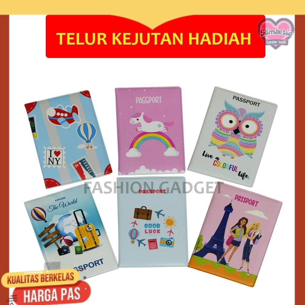 

Sampul Paspor Gambar Kartun Motif Paris Good Luck Burung Hantu Owl I Love NY New York Expolore The World Kuda Poni Unicorn Sampul Buku Passport Cover Passpor Sampul Pasport Case Kartun