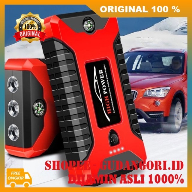 Jumper Aki Multifungsi Jumperstater Aki Cordless Jerman Powerbank Jumper Starter Aki Mobil Multifung