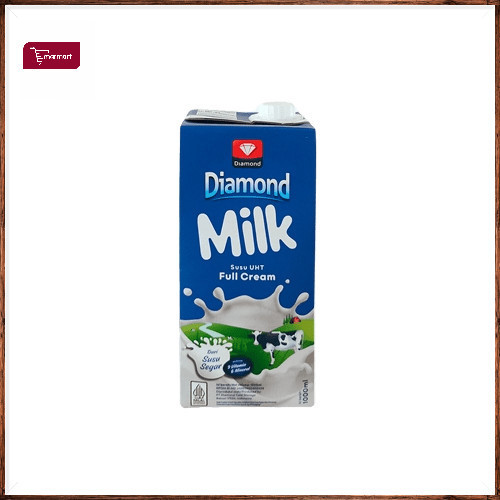 

[ HEMAT ] Susu UHT Diamond Full Cream 1 Liter 1 Karton