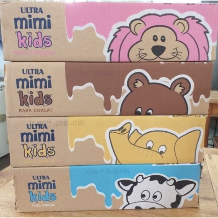 

MENYEHATKAN BIKIN NAGIHH Susu ULTRA Mimi Kids 125ml (1 box isi 40 pcs) GOJEK & GRAB ONLY - Vanila