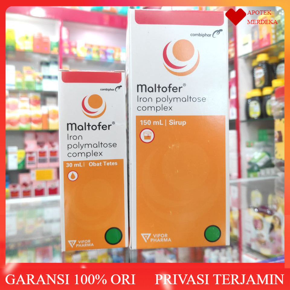 Maltofer Drop/Sirup Vitamin Tambah Darah Bayi/Anak