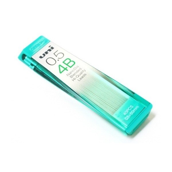 

promo ✨ -ISI PENSIL YANG 5X LEBIH KUAT!!! UNI NANODIA UNI05-202ND - 0,5MM HB-4B - 3B