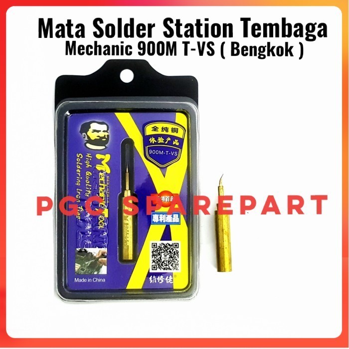 Mata Solder Station tembaga Mechanic 900m T-VS Bengkok