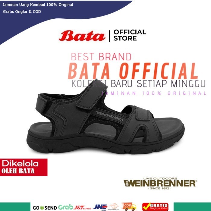Terbaru Weinbrenner Sandal Gunung Outdoor Original Bata 8614442