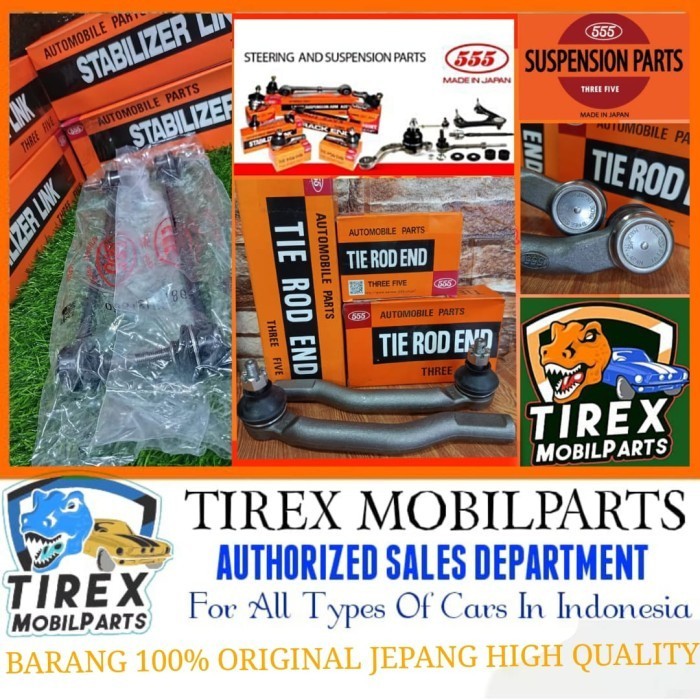 Tierod / Tie rod end TOYOTA YARIS LELE TH 2015 ++ Merk 555 Japan Asli