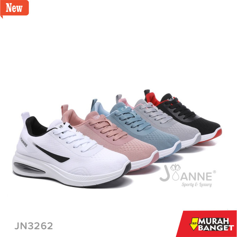 sepatu lari wanita rekomendasi RESTOCK [JOANNE] Sport Sneakers Shoes JN3262