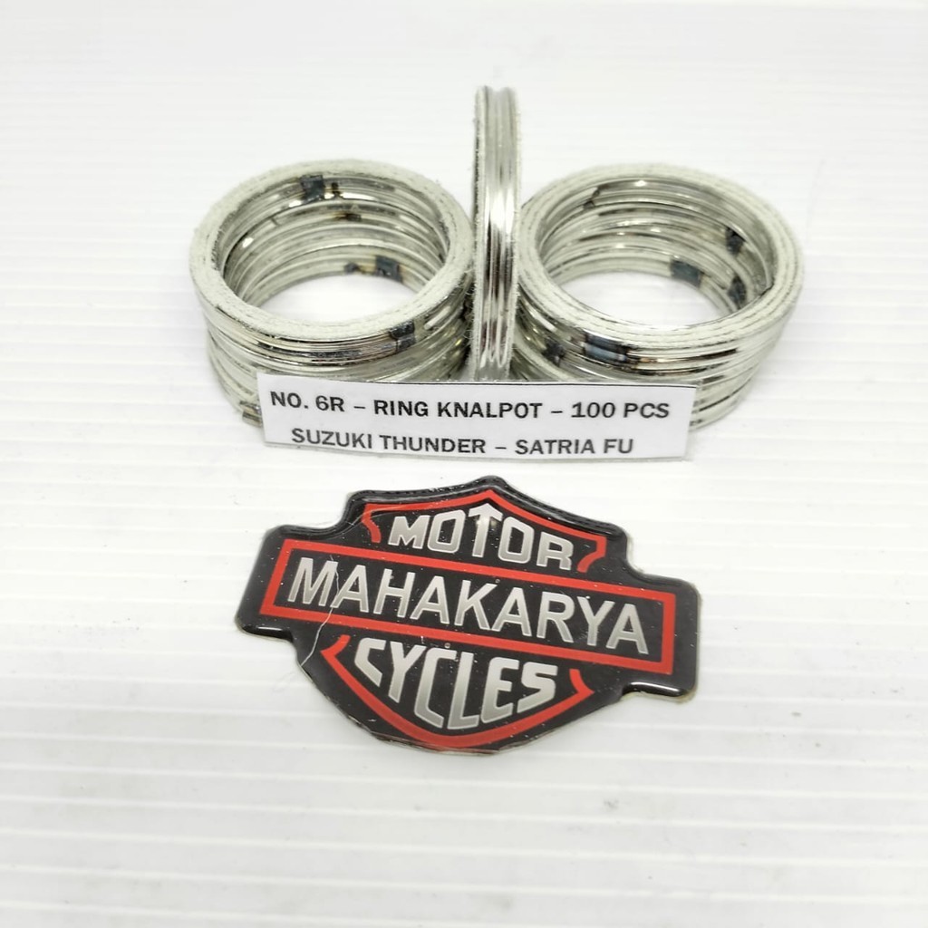 GASKET KNALPOT PAKING ASBES KNALPOT SATRIA FU ISI 10 PCS