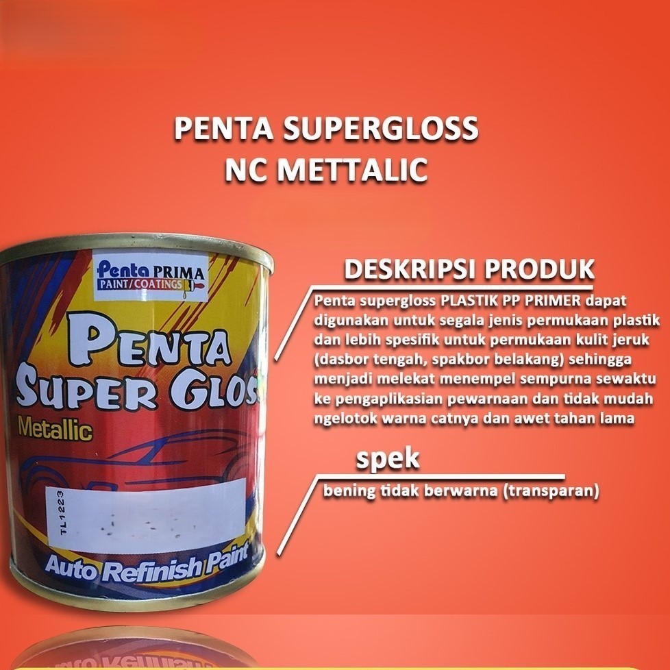

cat penta super gloss metalic nc mocca silver met 77020 ( 200g )