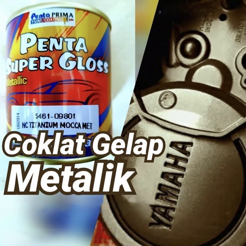 Cat Penta Super Gloss Metallic nc Titanium Mocca 5461 09801