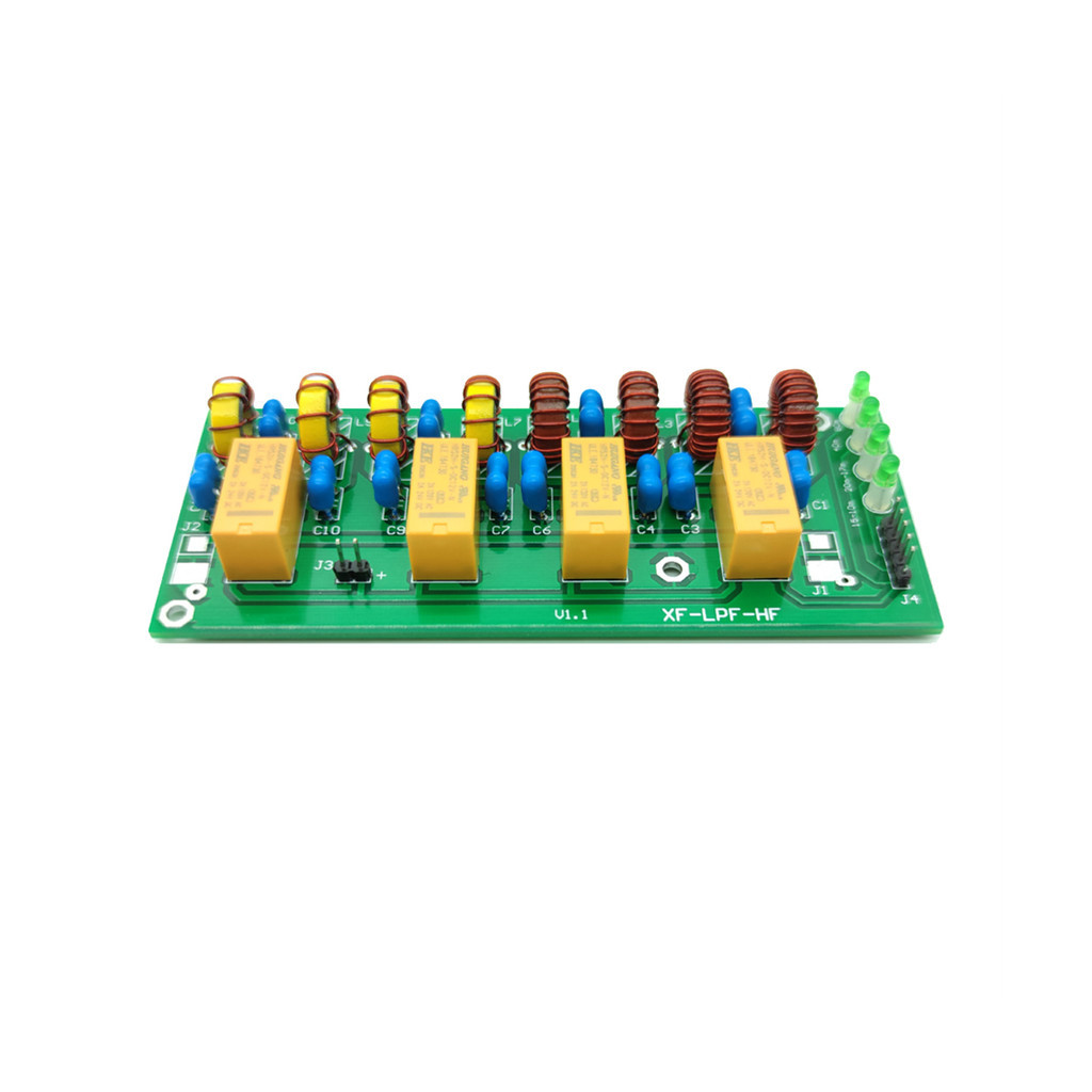 XF-LPF-HF Filter Kit 12V 100W Short Wave Low Pass Filter Lpf Unit 3.5Mhz-30Mhz Assembled